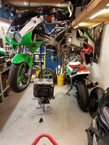 K-Motor ausgebaut